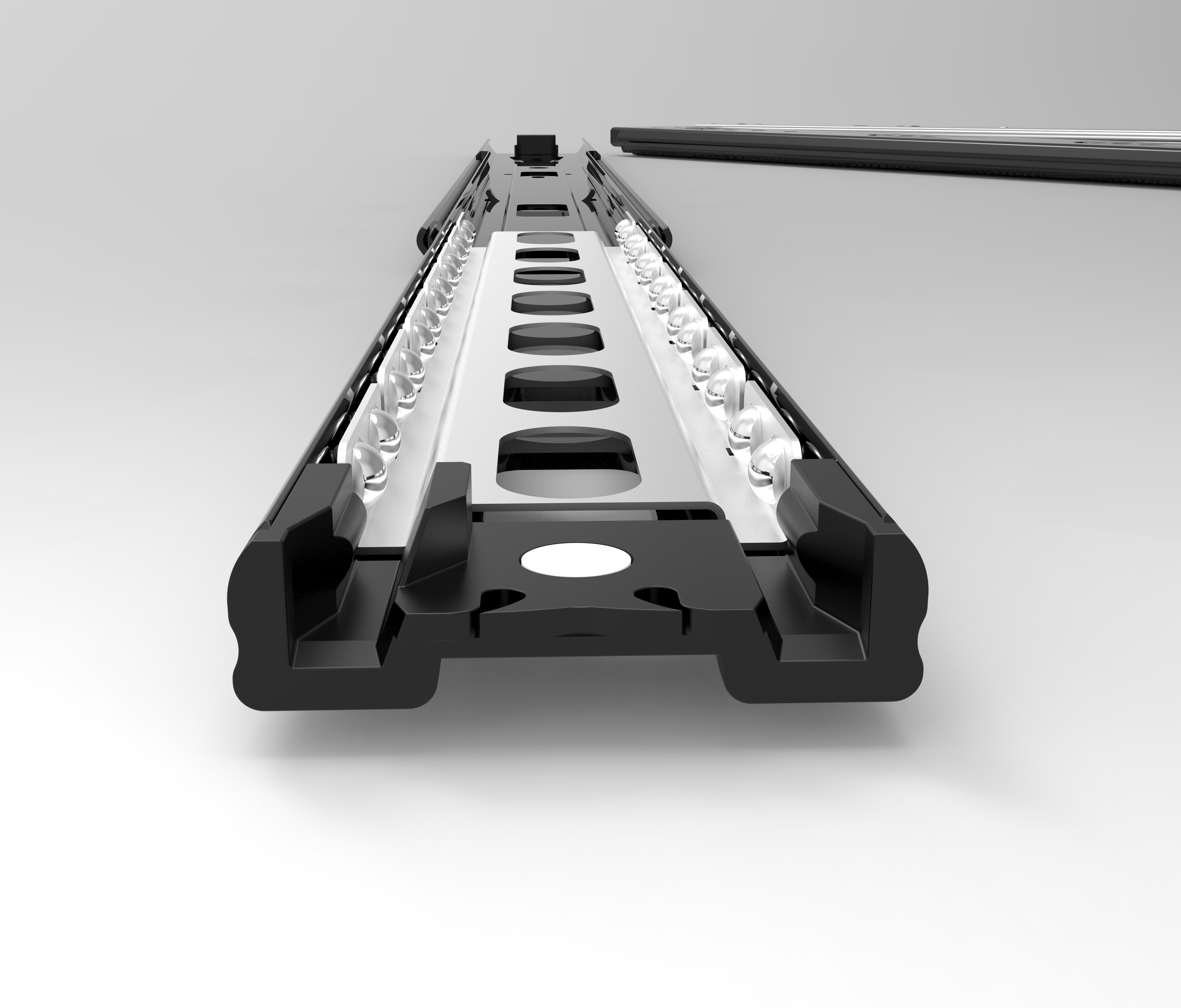 抽屉导轨结构3D图纸 Solidworks设计 附STEP